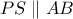 PS \parallel AB