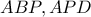 ABP, APD