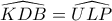 \widehat{KDB}=\widehat{ULP}
