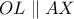 OL\parallel AX